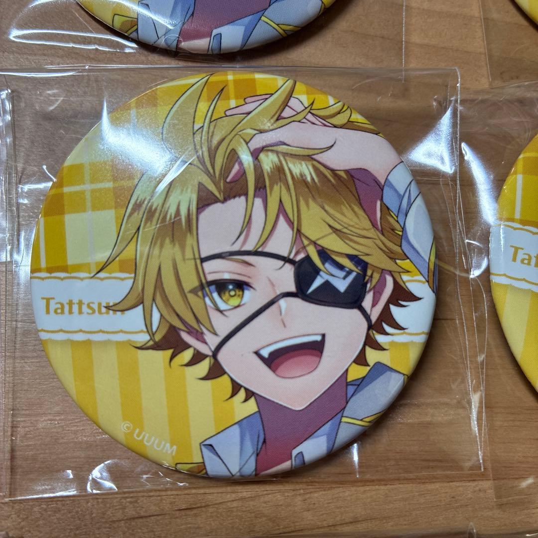 カラフルピーチ 缶バッチ たっつん ぱらぴち セット まとめ売り 10個