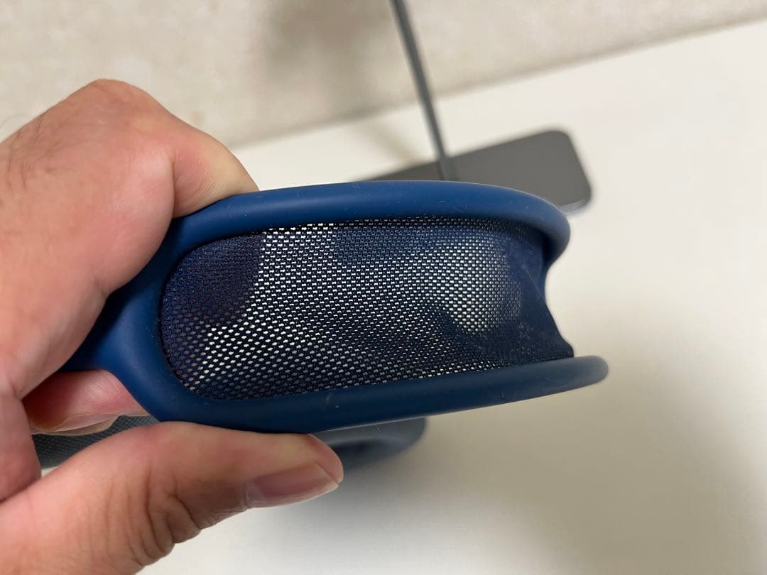 AirPods Max 第１世代 ブルー　スリープ機能スタンド付き