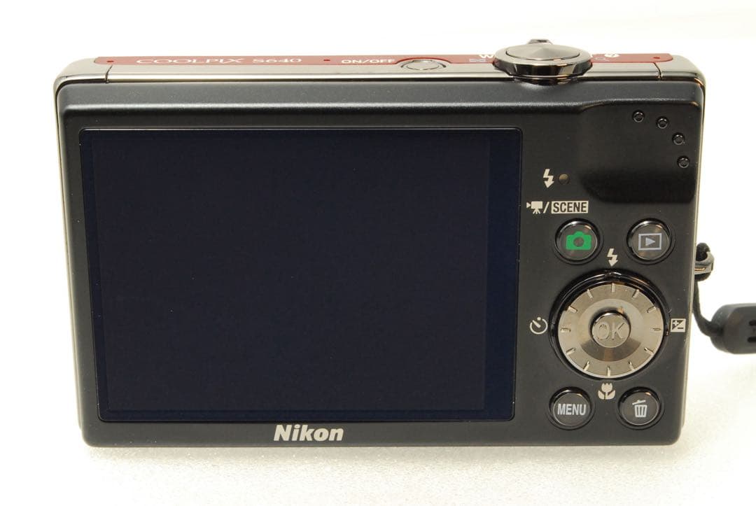 Nikon COOLPIX S640 ❤️スマホ転送 動作確認済 レッド コンデジ