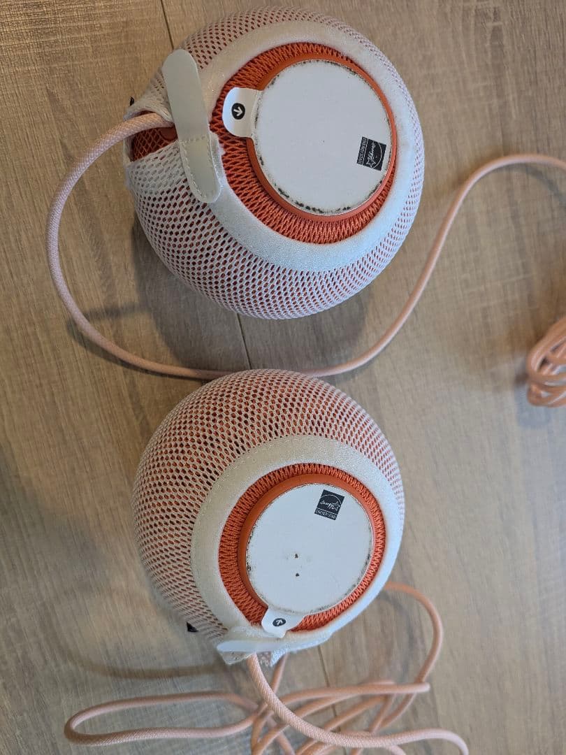Apple pods mini オレンジ スマートスピーカー 2個セット