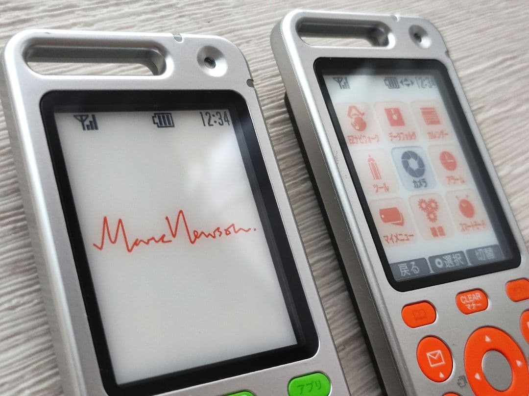 展示用モック★【タルビー / talby】★au ガラケー模型