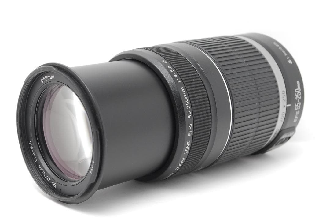 【光学極美品】手振れ補正望遠レンズ　Canon EF-S 55-250mm IS