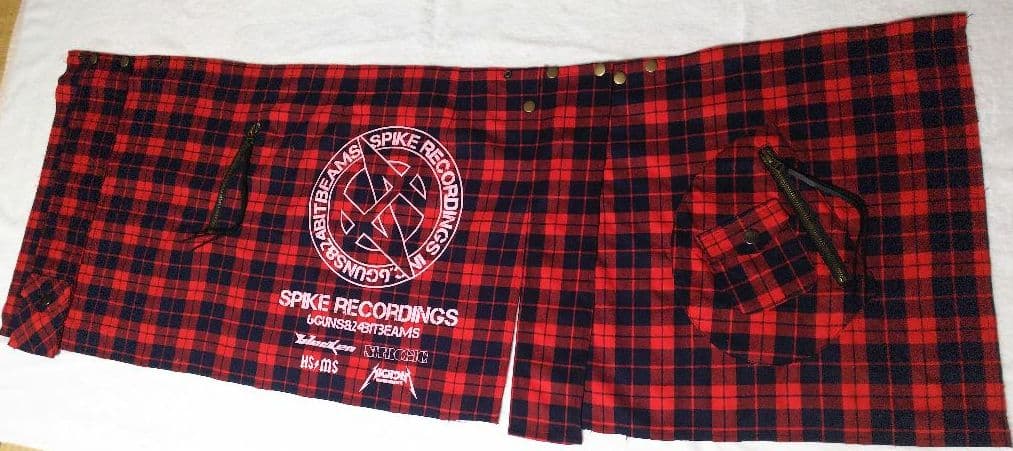 GLAY HISASHI SPIKE RECORDINGS ラップスカート - メルカリ