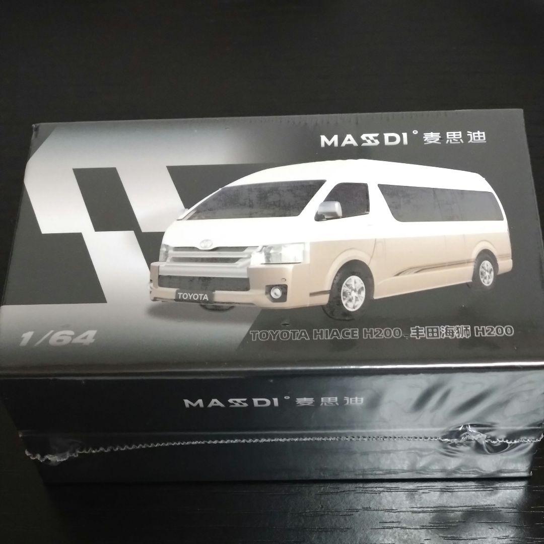 MASDI 1/64 トヨタ ハイエース H200 White/Gold - メルカリ
