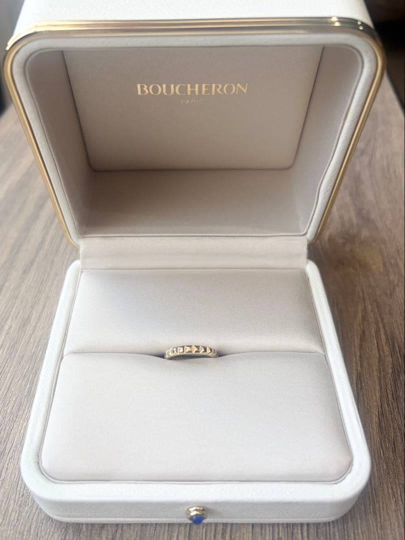 Boucheron リング サイズ45 Au 750 YG - メルカリ