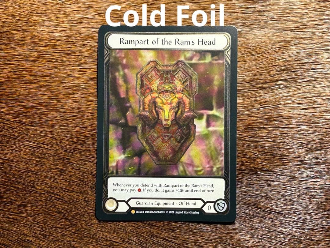 FaB Rampart of the Ram's Head 初版 CF - メルカリ