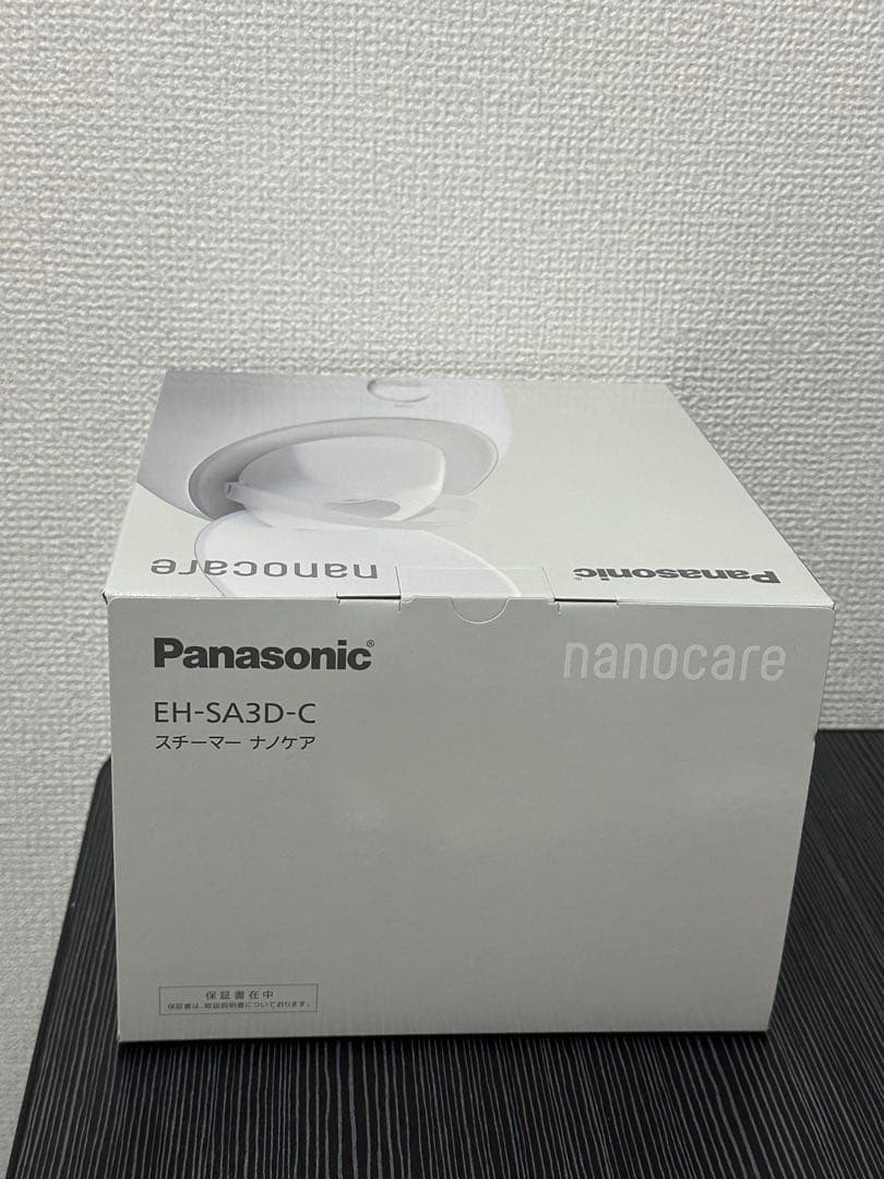 新品 Panasonic スチーマーナノケア