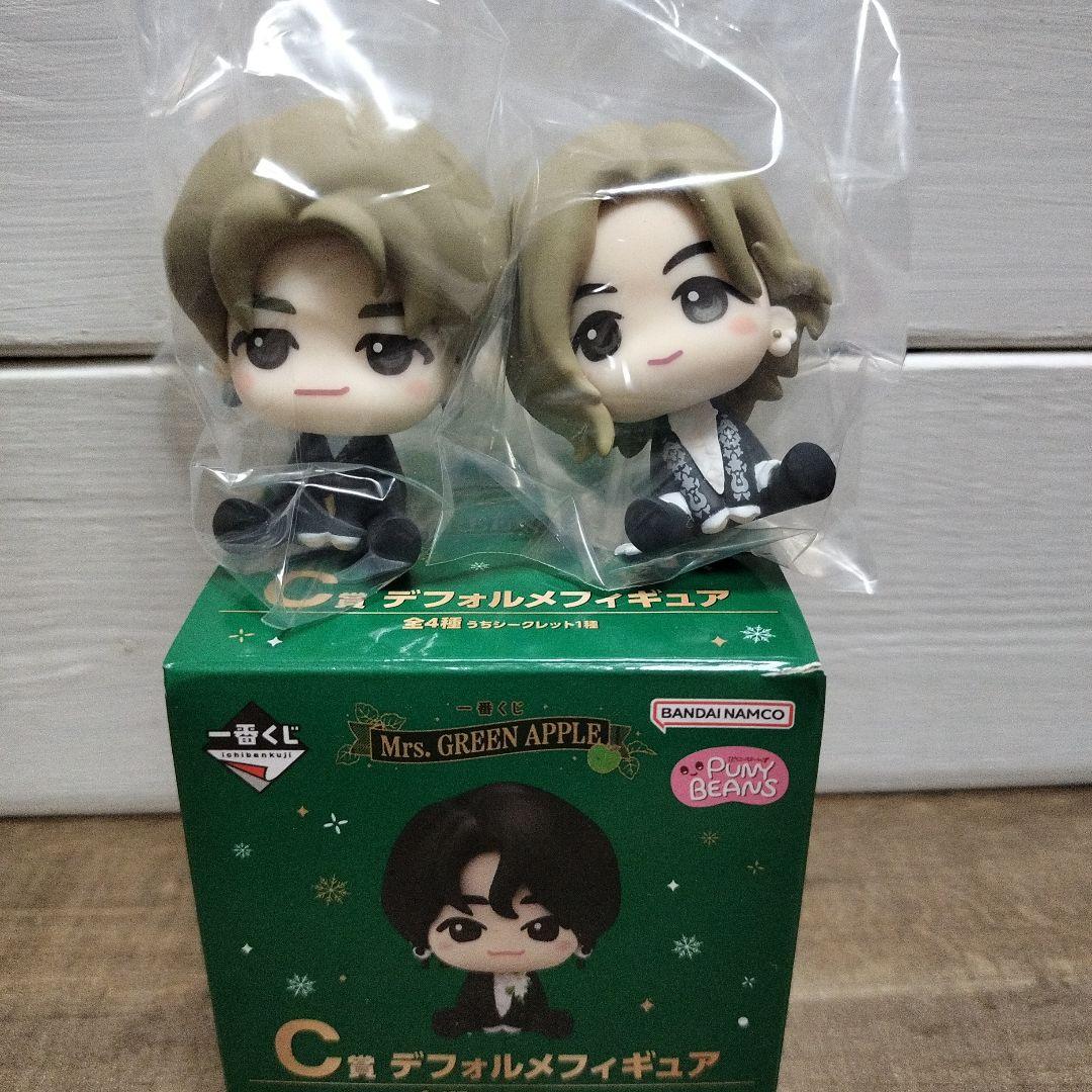 Mrs. GREEN APPLE 一番くじ C賞 フィギュア 藤澤涼架 若井滉斗 - メルカリ