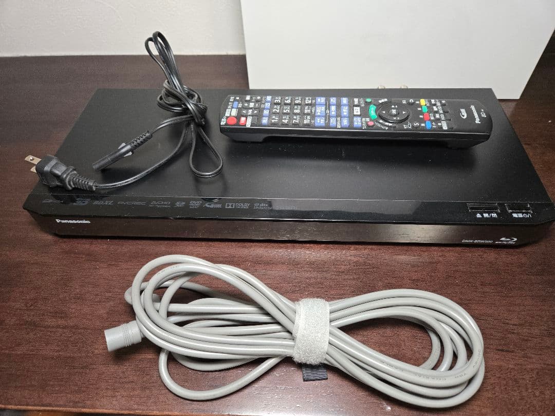 Panasonic DMR-BRW500 ブルーレイレコーダー 必要品フル装備 Panasonic