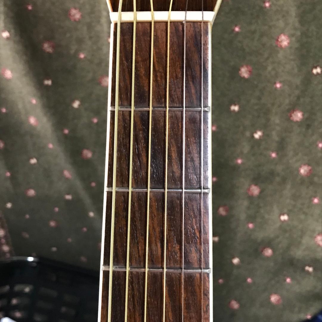 Morris W-30 モーリス【整備品】シール跡有り アコギ ハードケースの