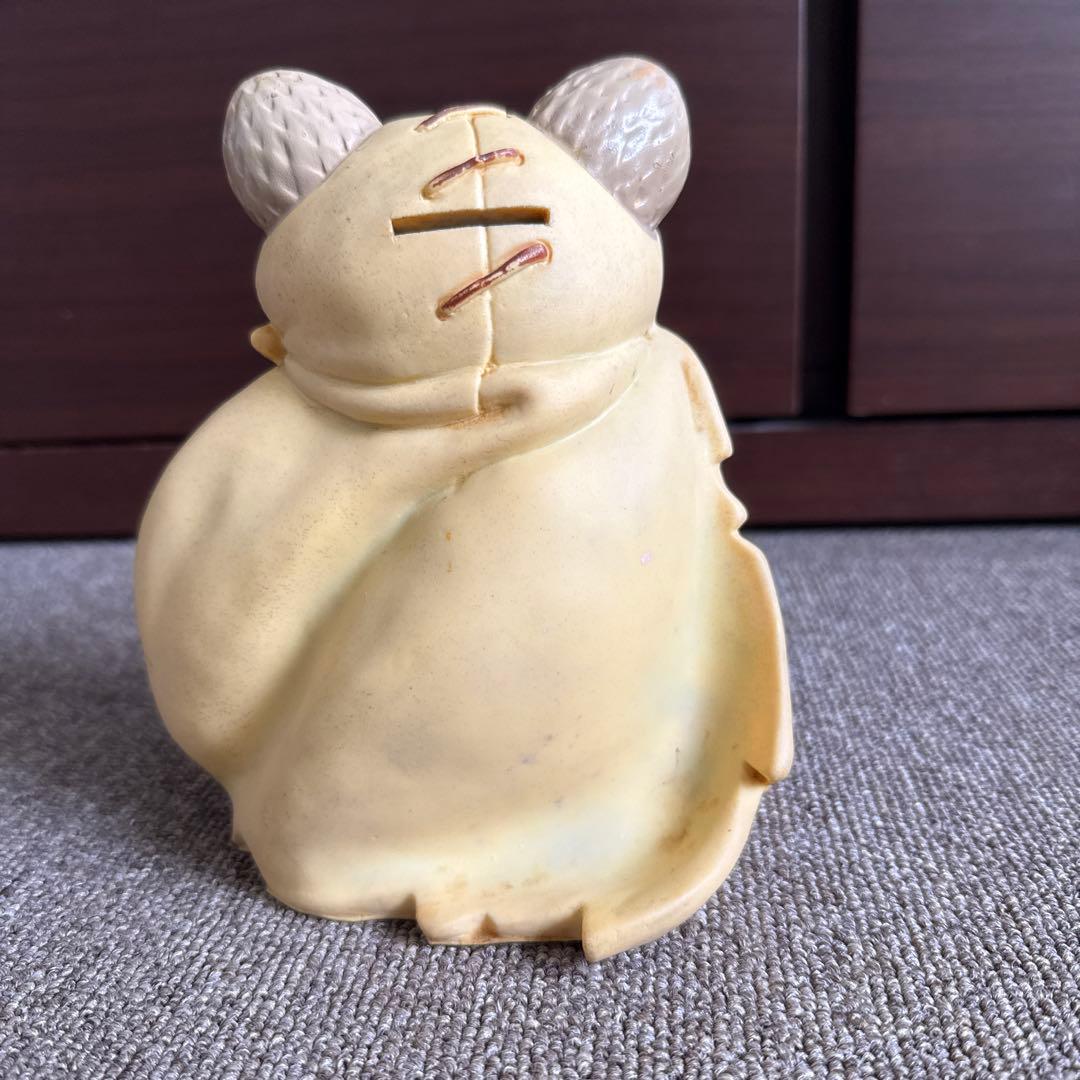 当時物】US製 スターウォーズ SW イウォーク族 貯金箱 2体