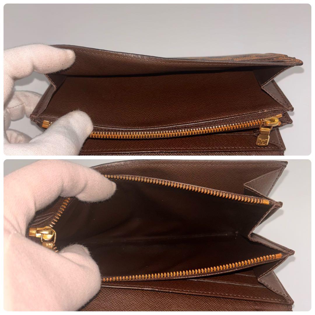 ✨鑑定済み✨ルイヴィトン ダミエ✨長財布 10枚 ポルトフォイユサラ