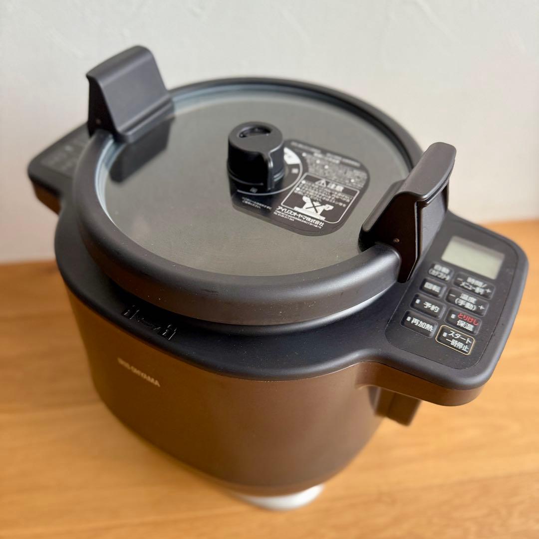 アイリスオーヤマ シェフドラム 最上級モデル ブラウン KDAC-IA2-T