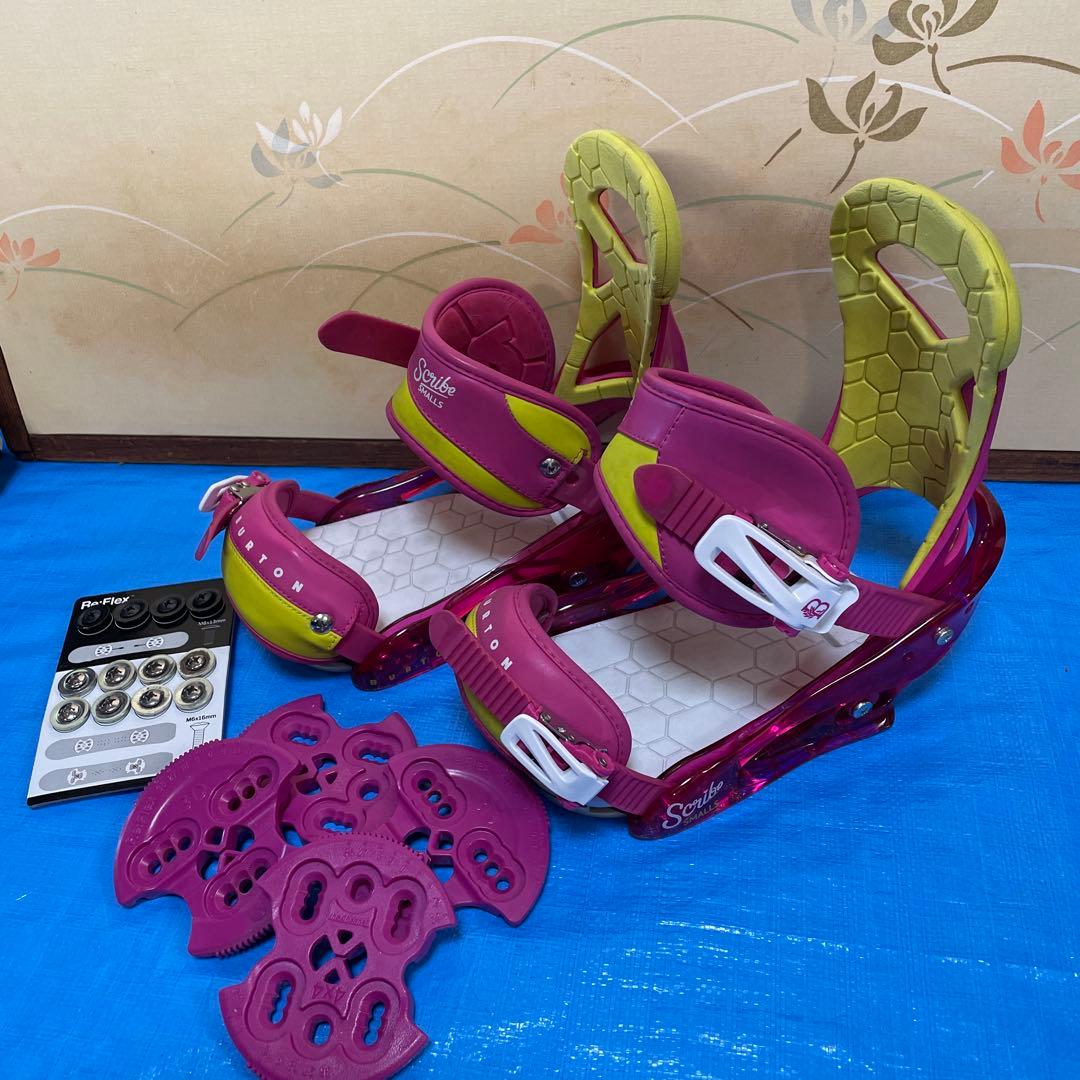 BURTON ビンディング　Scribe Smalls Amazon.com : Burton Kids Girl's Scribe Smalls (Big Kid) Razzle