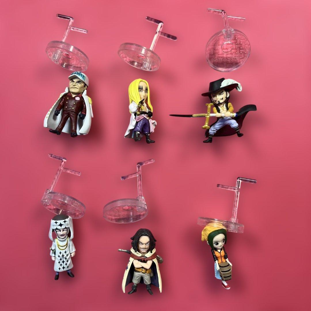 ワンピース コレクションフィギュア 6体セット ワンピの実 台座付き