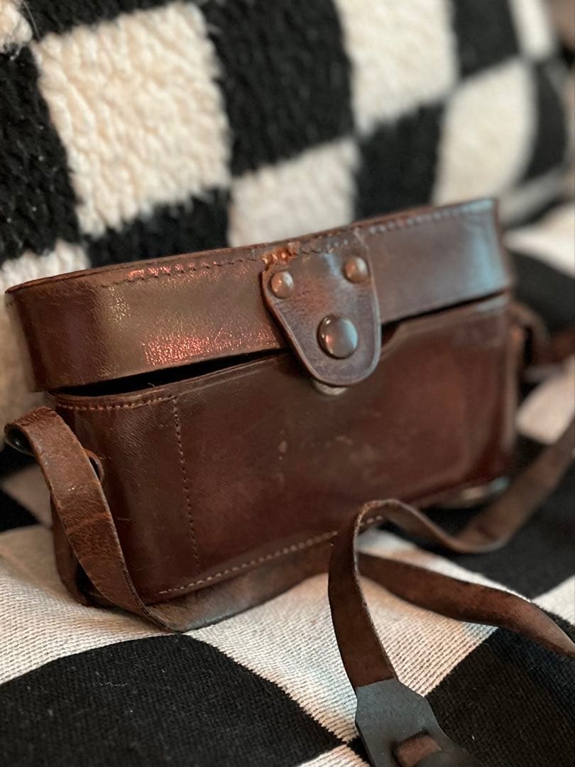 Leica Ⅲf バルナックライカ セルフタイマー 革ケース付き