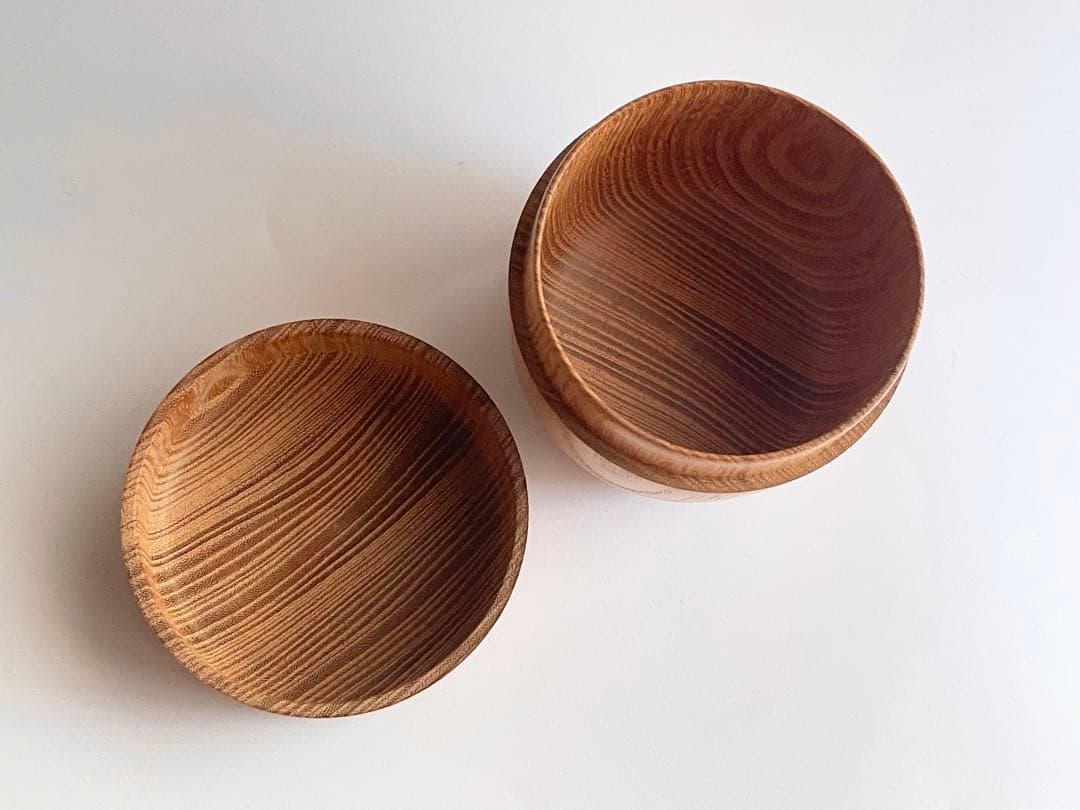 人間国宝 川北良造 神代欅 中棗 棗 共箱 茶器 茶入 木工芸