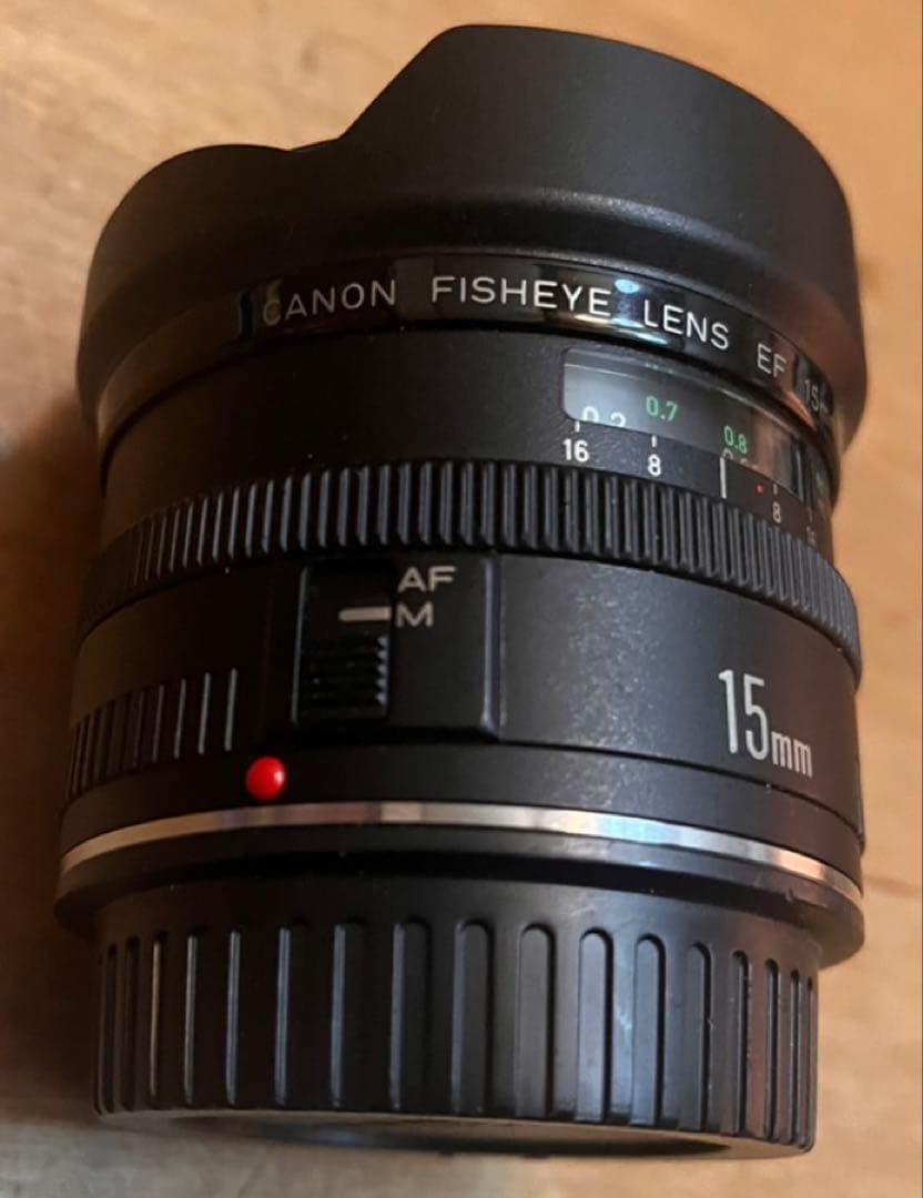 Canon EF 15mm F2.8 フィッシュアイレンズ