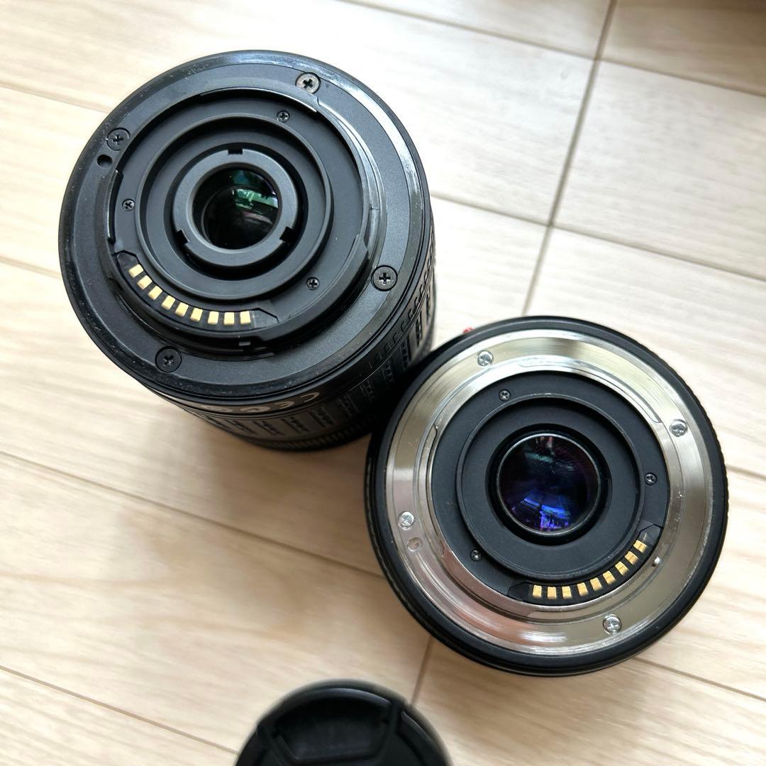 美品 OLYMPUS E-300 ダブルレンズセット カード付 一眼レフカメラ