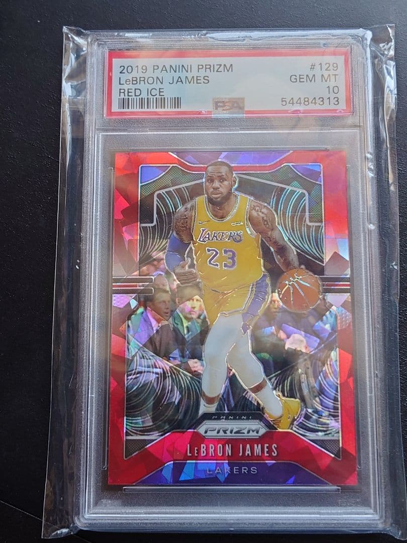 レブロン Prizm LeBron James red ice PSA 10! 2020 Panini Prizm Red Ice LeBron James #1 PSA 10 GEM MINT on