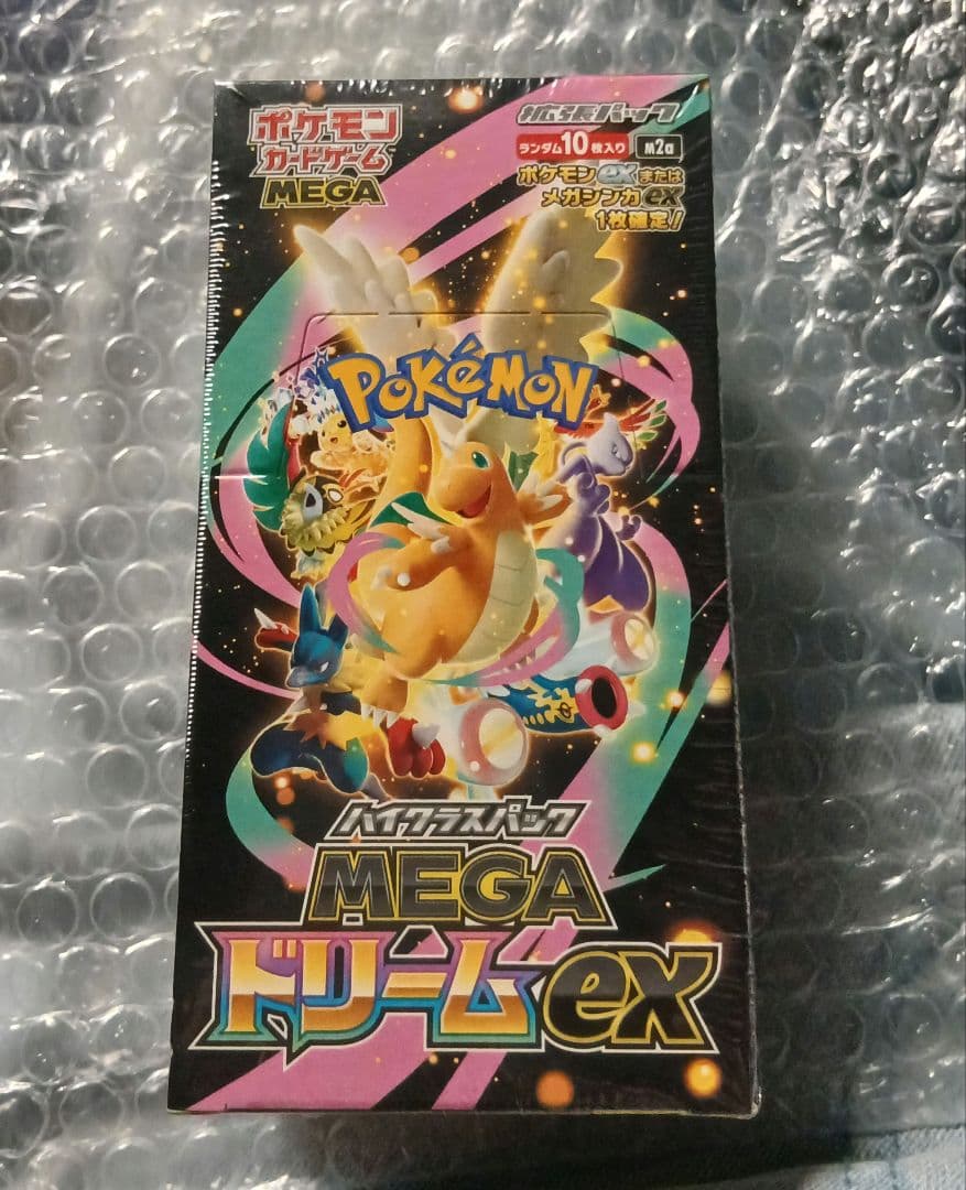 ポケモンカードゲーム MEGAドリームex box シュリンク付き ポケモンカードゲーム MEGA ハイクラスパック MEGAドリームex BOX