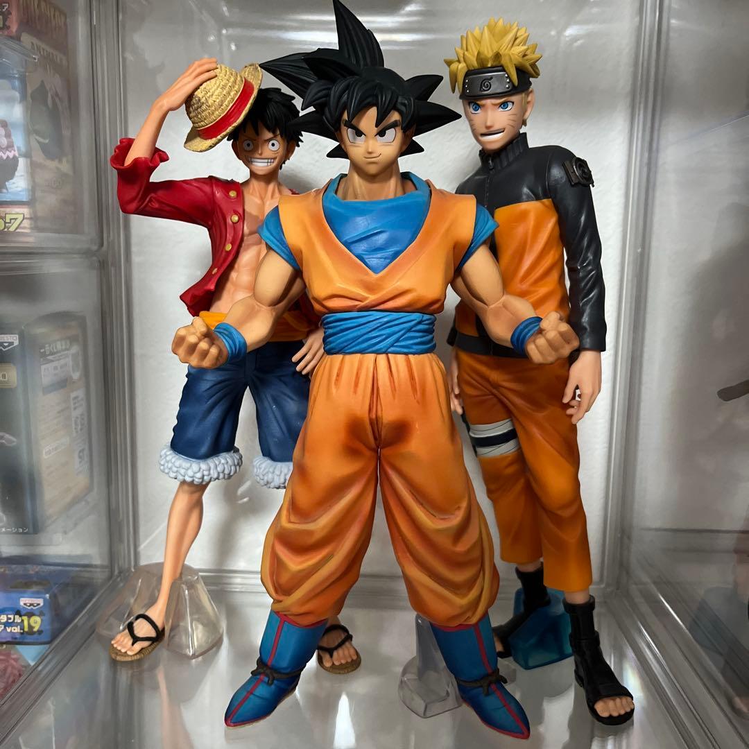 ルフィ・悟空・ナルト フィギュアセット - メルカリ