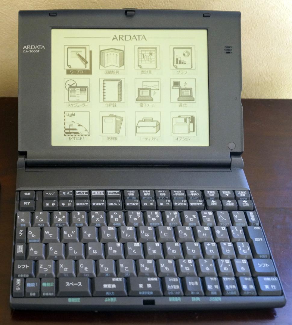 ★NEC★ARDATA CA-2000T★WindowsPC連携用メモリー付★