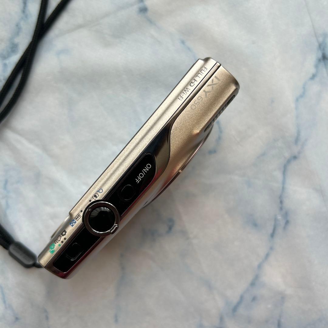 Canon IXY650 コンパクトデジタルカメラ　シルバー