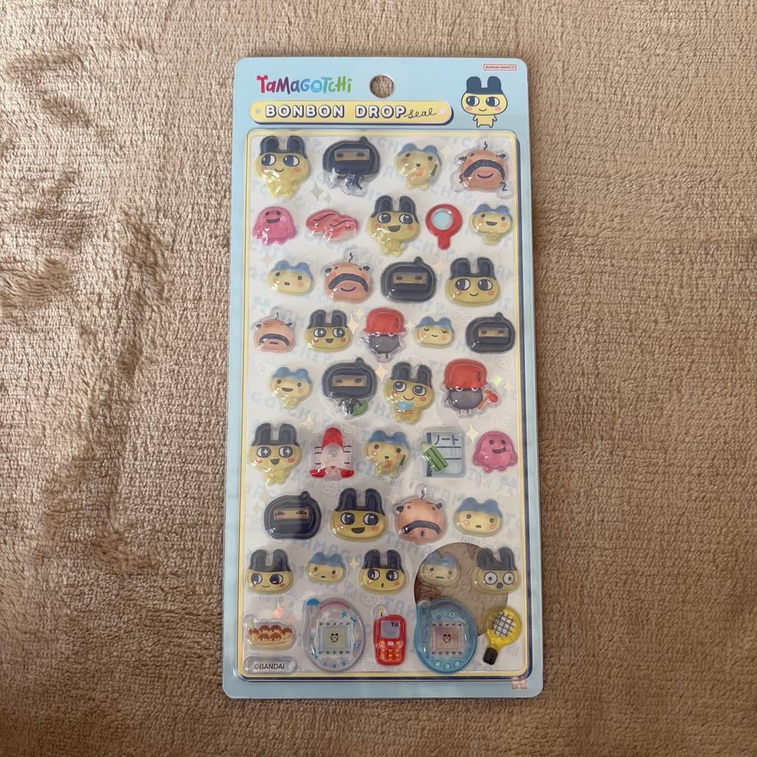 日本正規品】 ボンボンドロップシール たまごっち 4シートセット