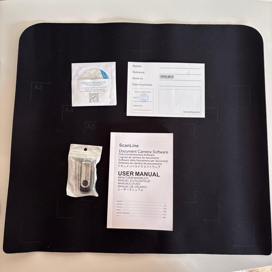 iOCHOW ドキュメントスキャナー ブックスキャナー S5 2200万画素