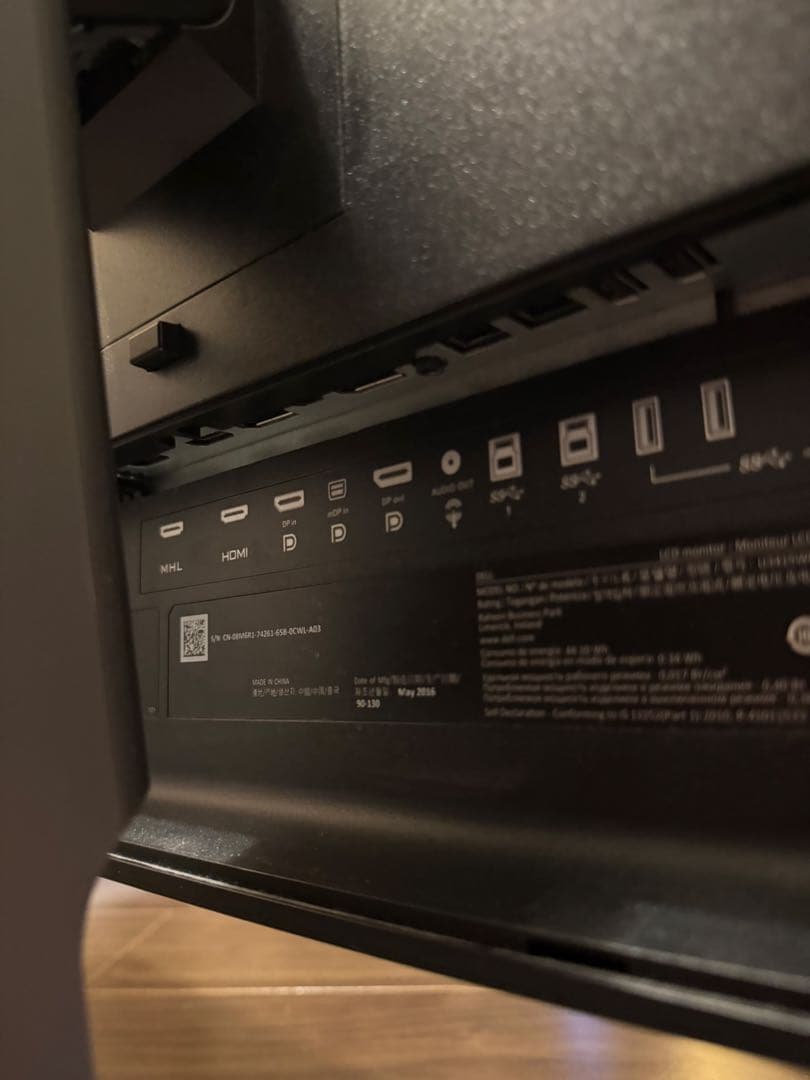 Dell 34インチ湾曲モニター　U3415W