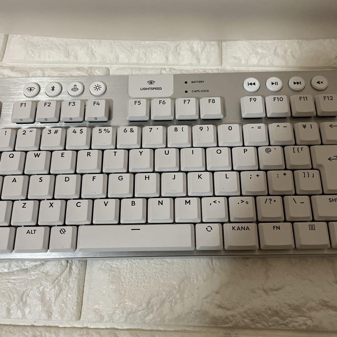 状態良好　Logicool G915 X LIGHTSPEED TKL ホワイト