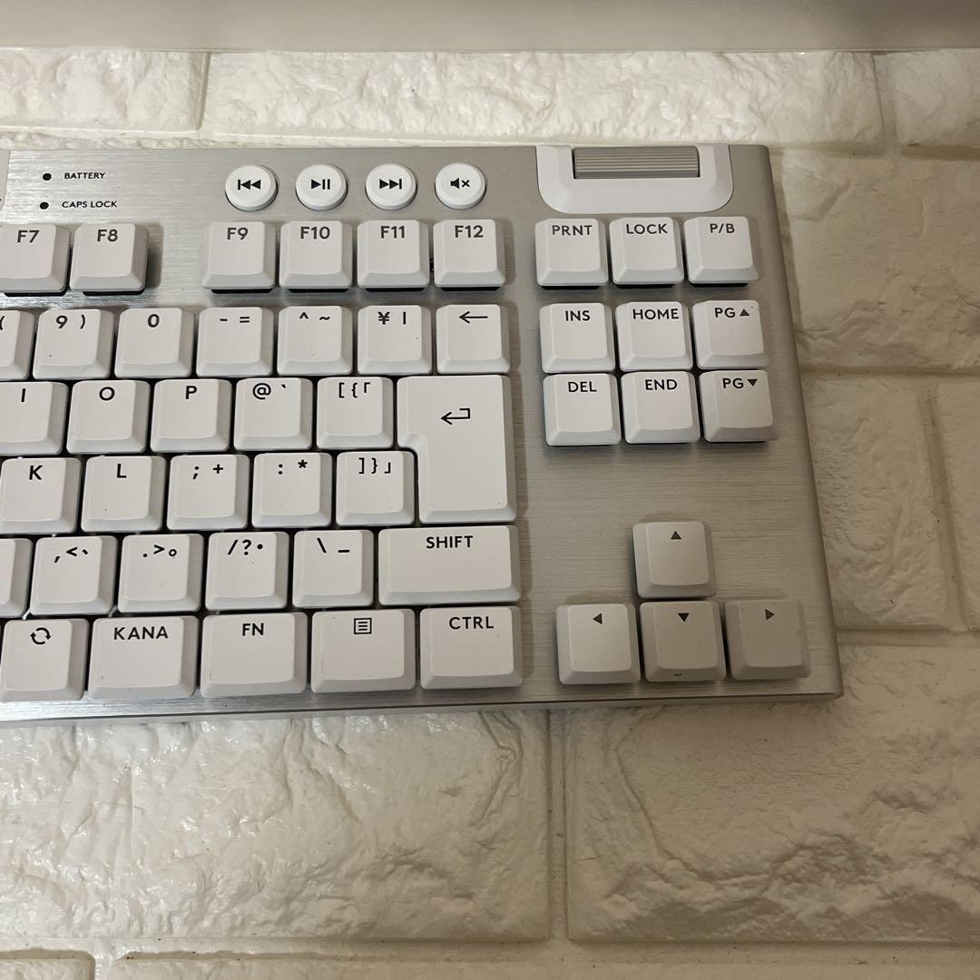 状態良好　Logicool G915 X LIGHTSPEED TKL ホワイト