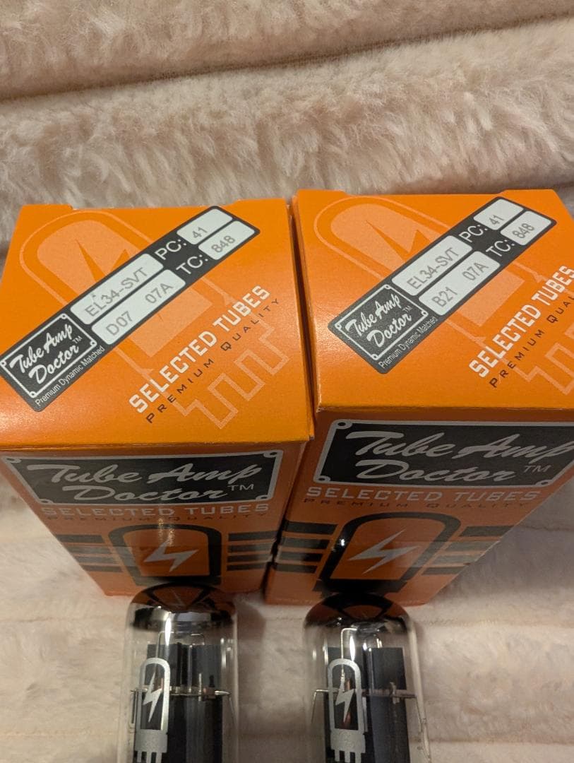 Tube Amp Doctor E34-SVT 真空管 マッチド 2本セット
