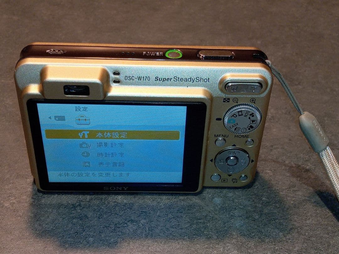 【SONY】コンデジ Cyber-shot DSC-W170