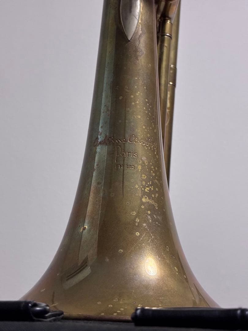 希少品】A. Courtois Paris フリューゲルホルン ノーラッカー - メルカリ