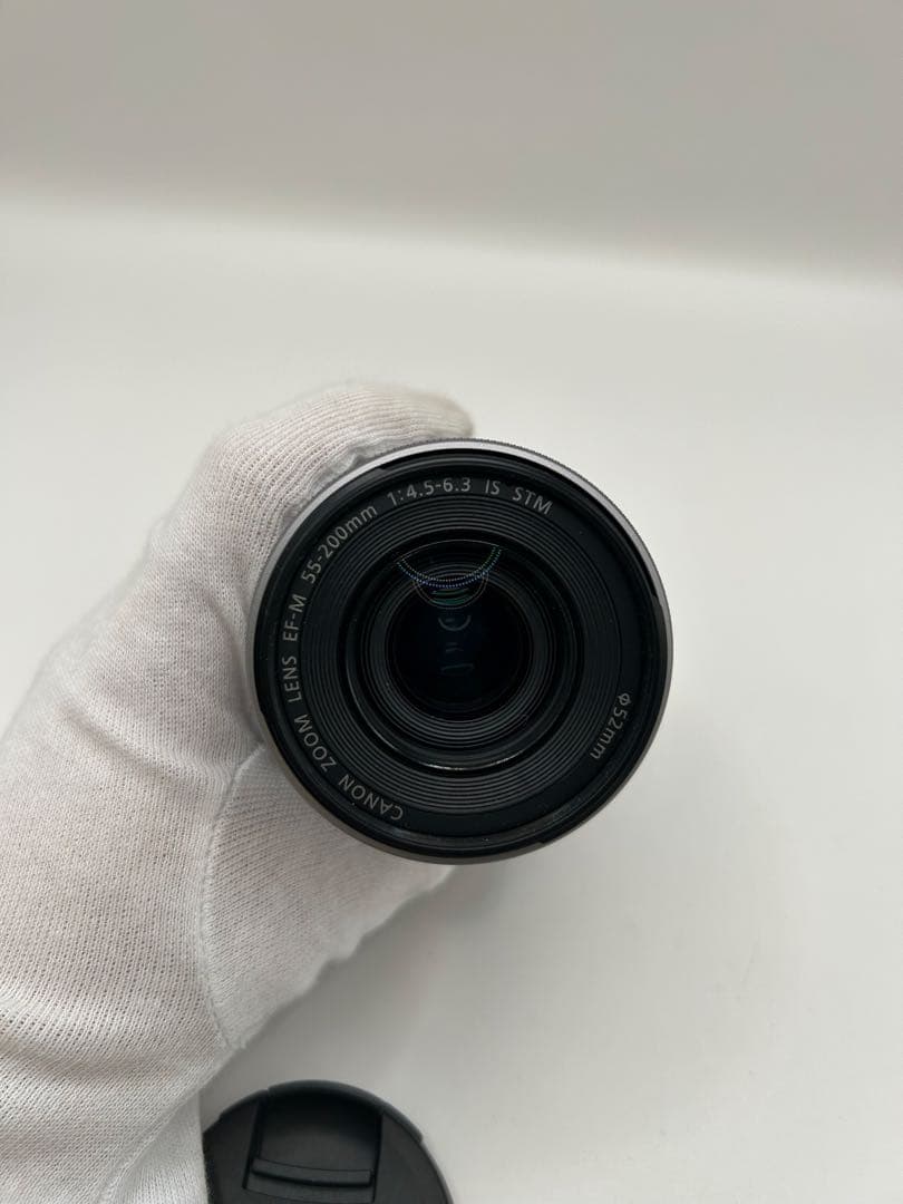 キャノンカメラ　Canon EOS M ホワイト レンズ2本付き