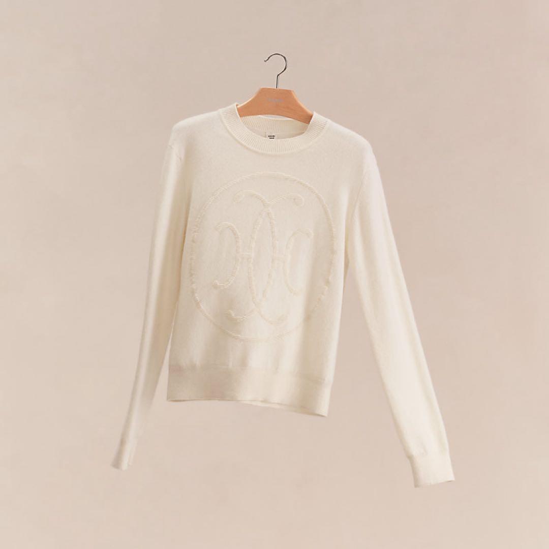 HERMES ロングスリーブニット 《Hリフト》