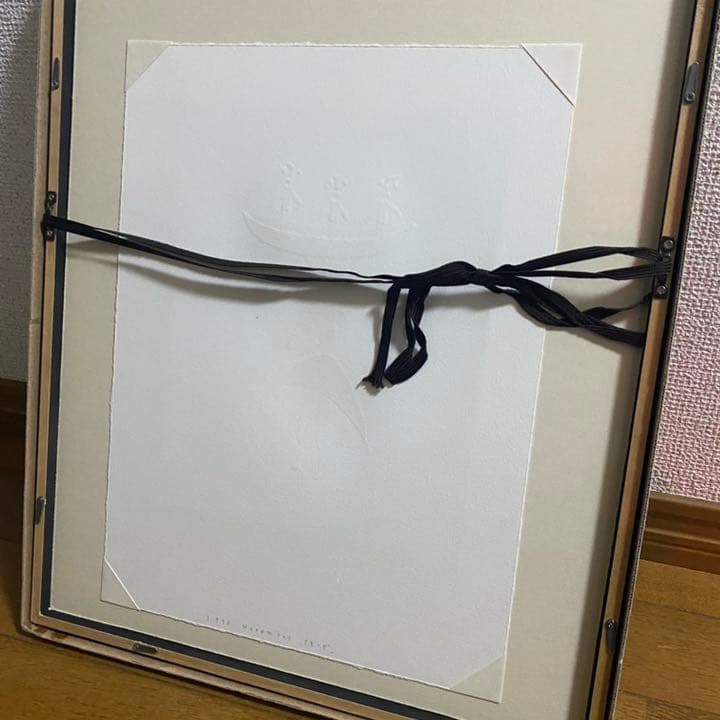 望月通陽】『MOSES(モーゼ）』銅版画 1993年 直筆 限定部数6 箱付き