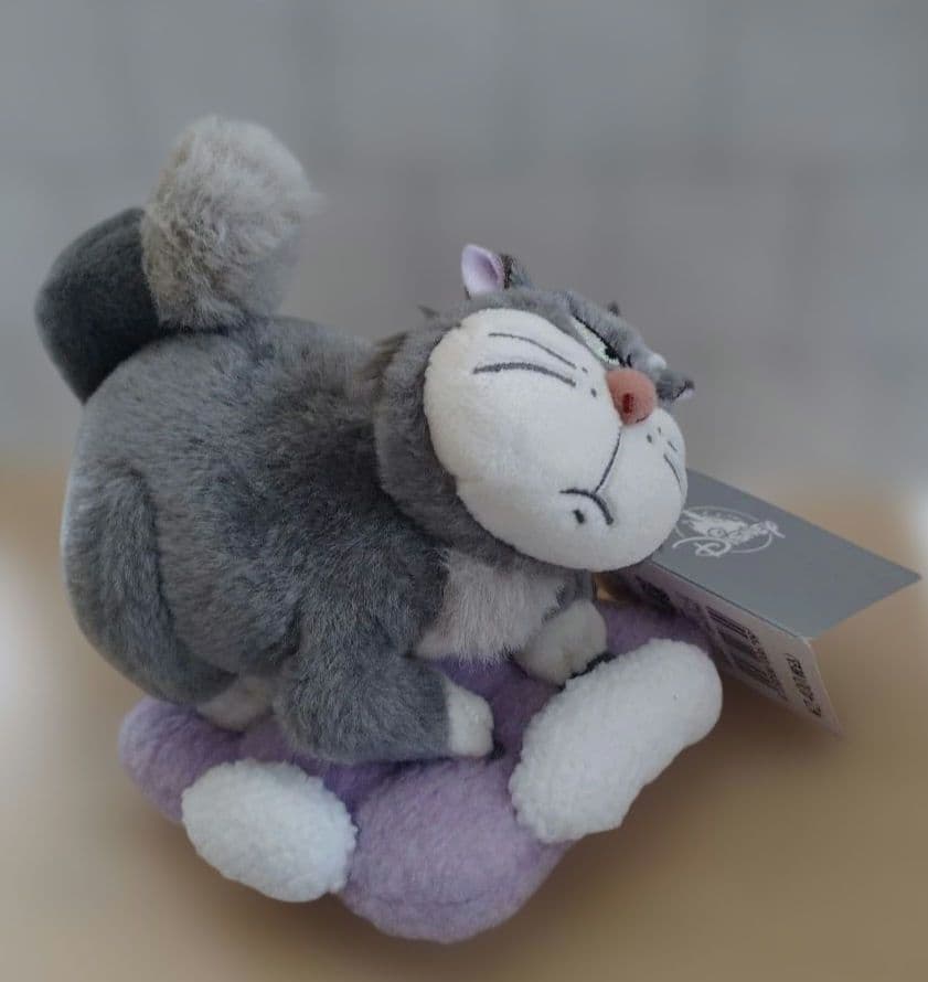 ディズニー DISNEY シンデレラ ルシファー プラッシュキーチェーン