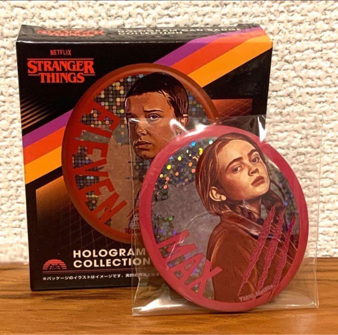 ストレンジャーシングス ホログラム缶バッジ マックス - メルカリ