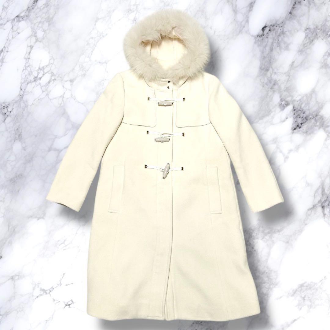 美品】ジルバイジルスチュアート 人気 アイボリー ダッフルコート