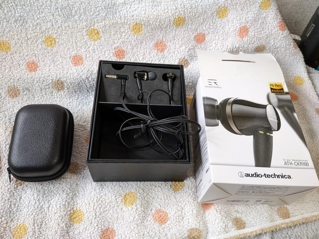 ath-ckr100とnobunaga labsリケーブルセット