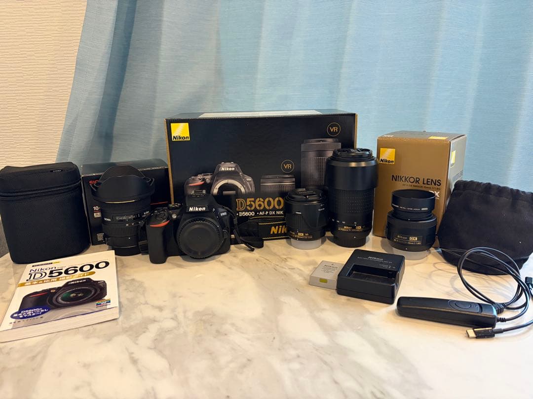Nikon D5600 レンズ4本セット ニコンD ニコン Nikon D5600 AF-S 55-300mm VR 望遠 レンズセット