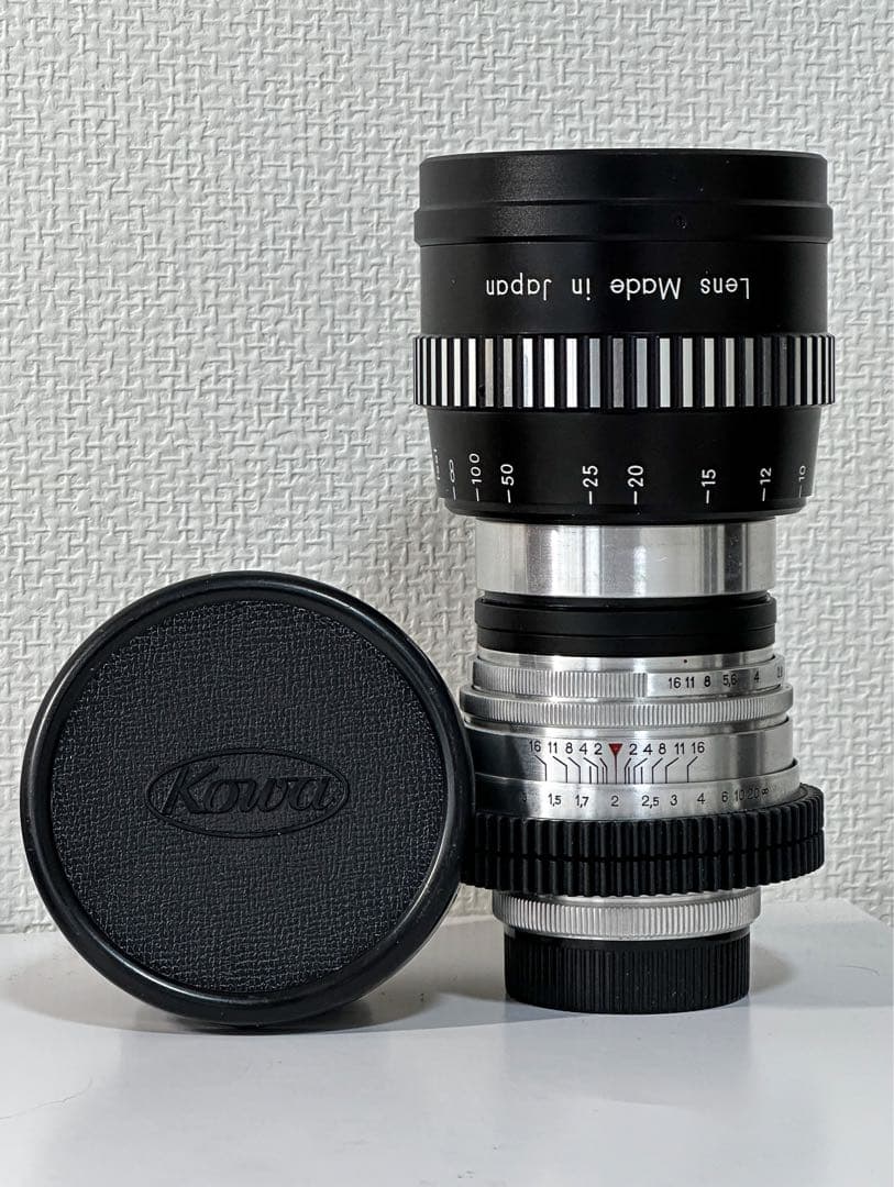 Helios 44 ヘリオス 44+ Anamorphic Kowa 8z 2X Helios 44 ヘリオス 44+ Anamorphic Kowa 8z 2X - メルカリ