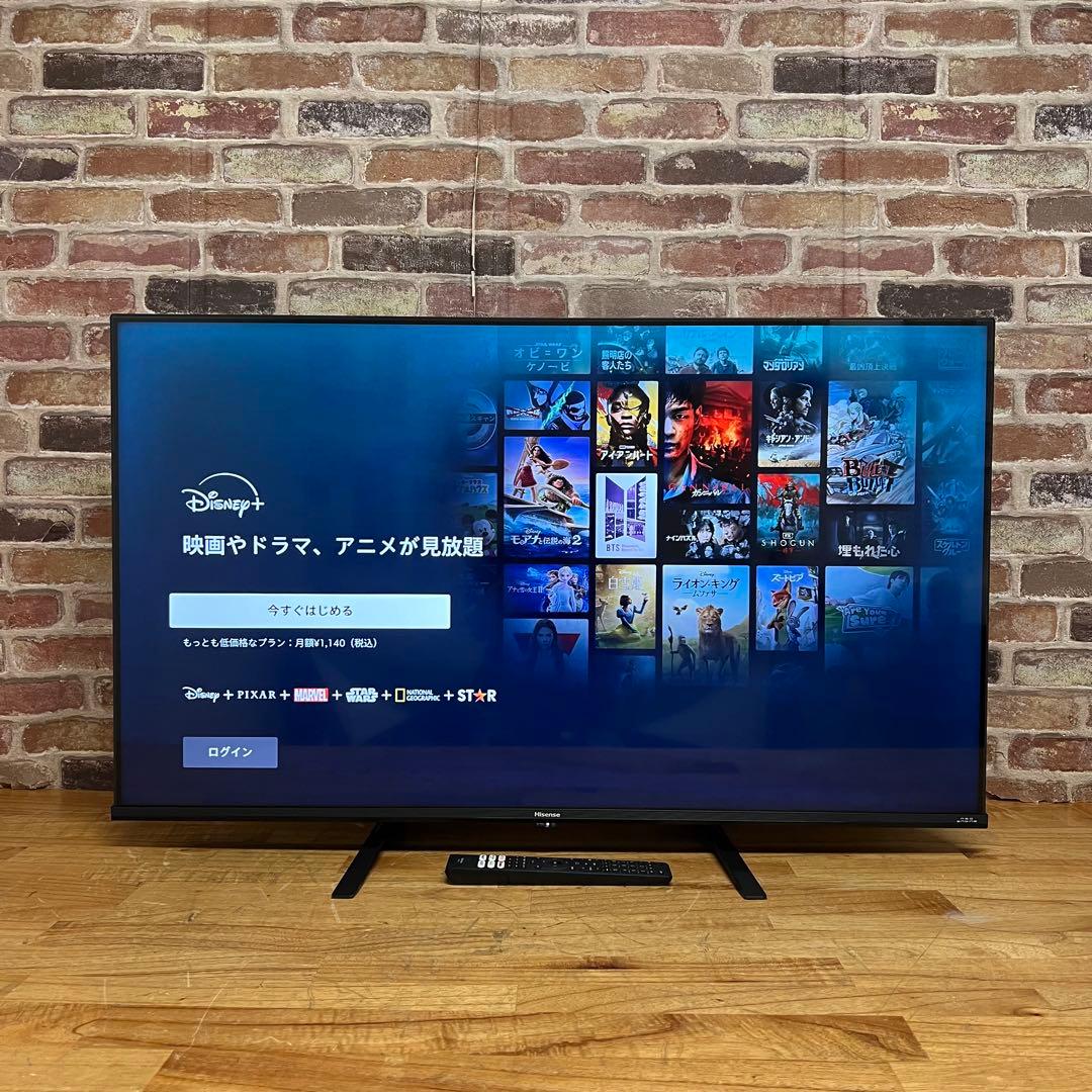 ハイセンス 43V型 液晶テレビ 4Kチューナー内蔵 43E6G 動画アプリ搭載