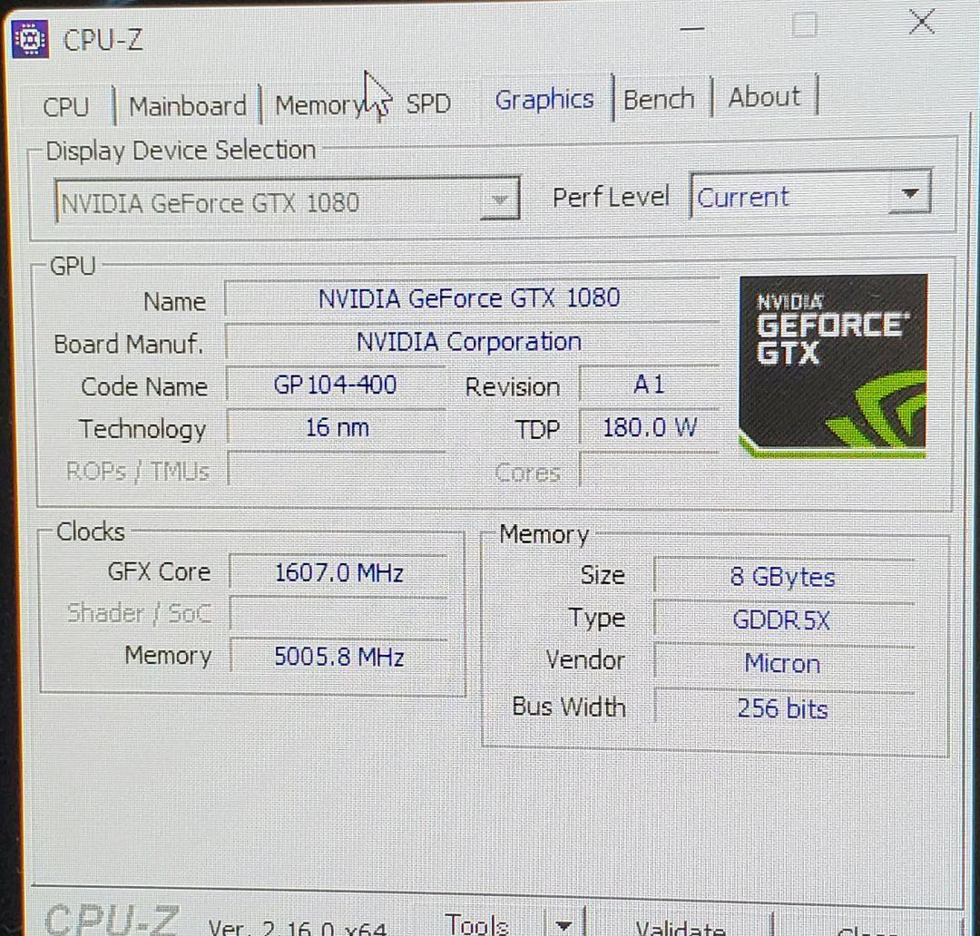 グラフィックボード・グラボ・ビデオカード GeForce GTX 1080 Founders Edition