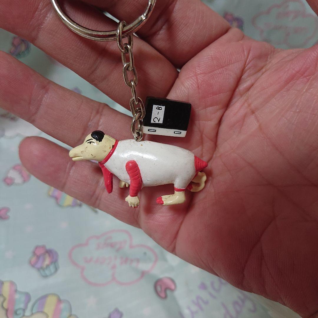 伝染るんです キーチェーンフィギュア 山崎先生 吉田戦車 平成レトロ