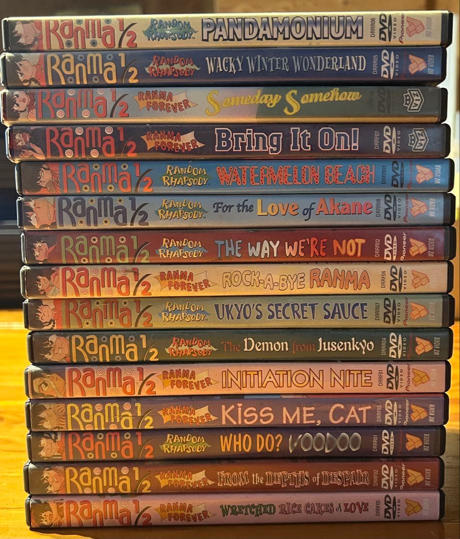 値下げ中！】らんま1/2 北米版DVD 15本セット