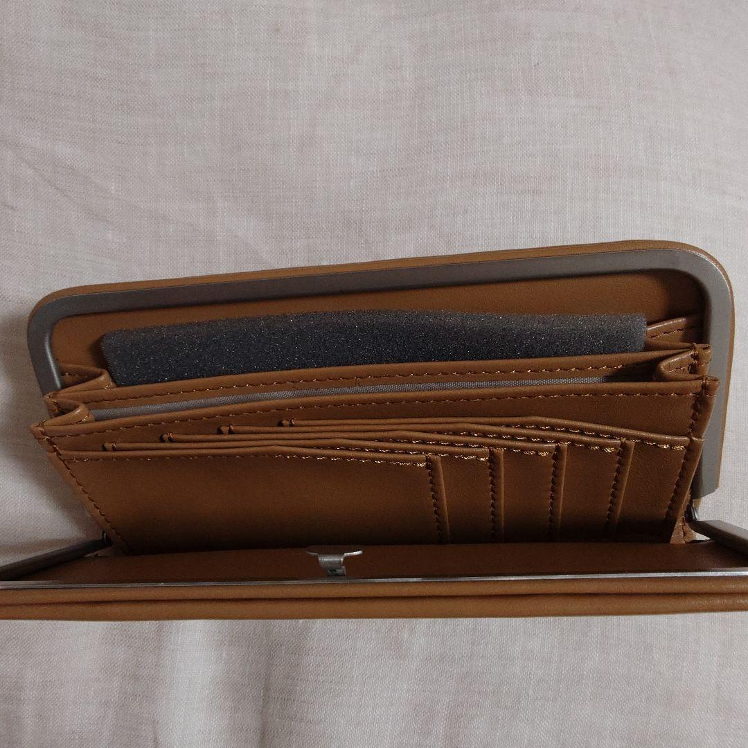 STATUSY ステータシー コーヒーヴィーガンレザー長財布 - メルカリ